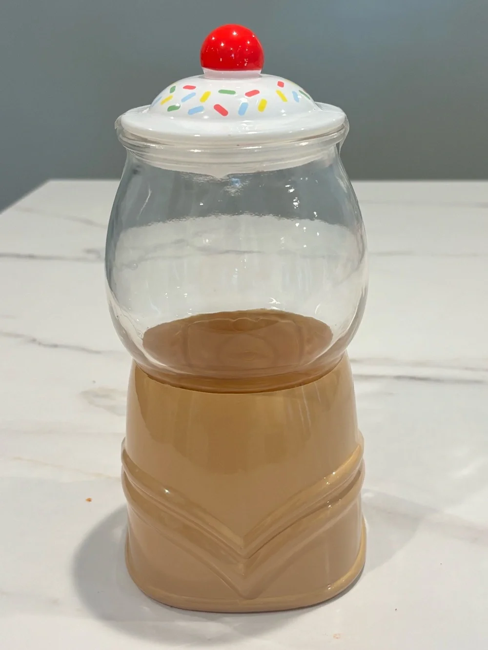Target Bulleye’s Glass Ice Cream Candy Jar Gumball Machine